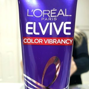 Loreal purple elvive color virabancy hair conditioner, new.